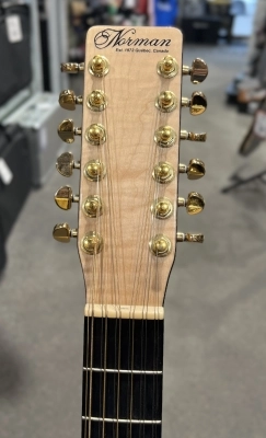 Norman B50 12-String, Natural 3